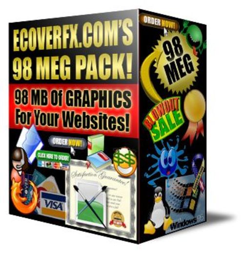 Product picture A Large Graphics Package with Resale Rights